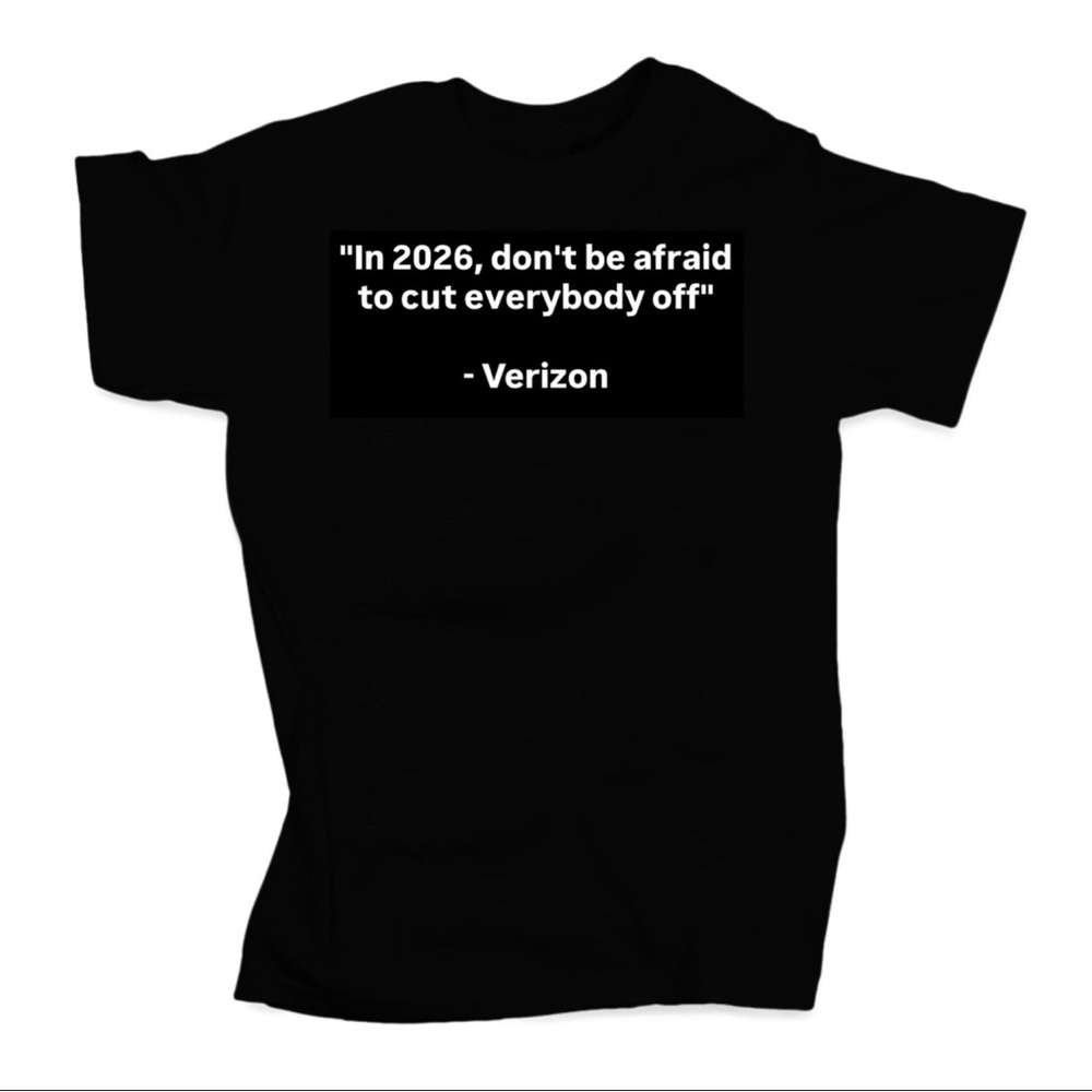 Funny Verizon Tshirt (Unisex)